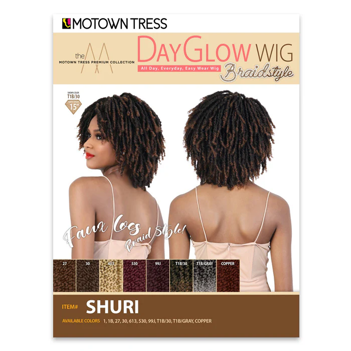 Motown Tress DAY GLOW Full WIG - SHURI - Image 5