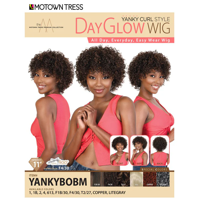Motown Tress Day Glow Wig Full Wig - YANKYBOBM - Image 5
