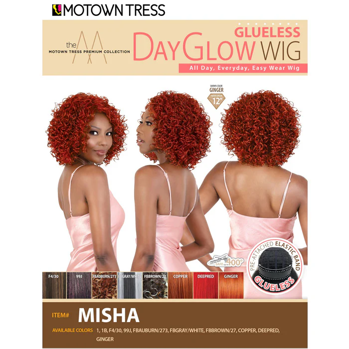 Motown Tress Day Glow Glueless Wig - MISHA - Image 6