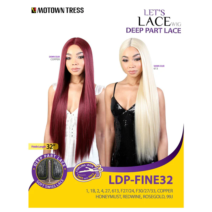 Motown Tress Deep Part Let's Lace Wig - LDP FINE32 - Image 5