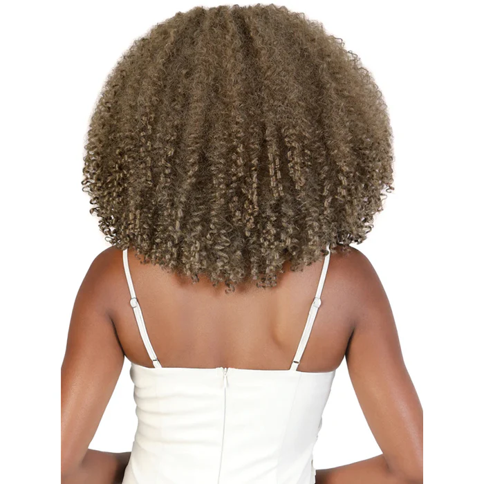 Motown Tress Glam+Airy Glueless Pre-Styled Quick & Easy Crochet Wig - WHC.AFRO4C - Image 5