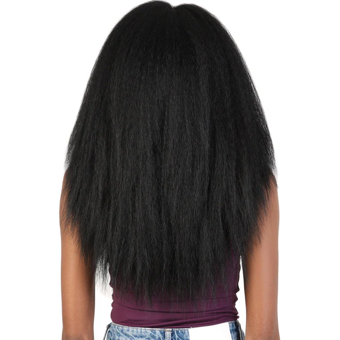 Motown Tress Glam Touch Human Hair Blend 13x4 Glueless HD Lace Wig - HBL.134 SEA - Image 5
