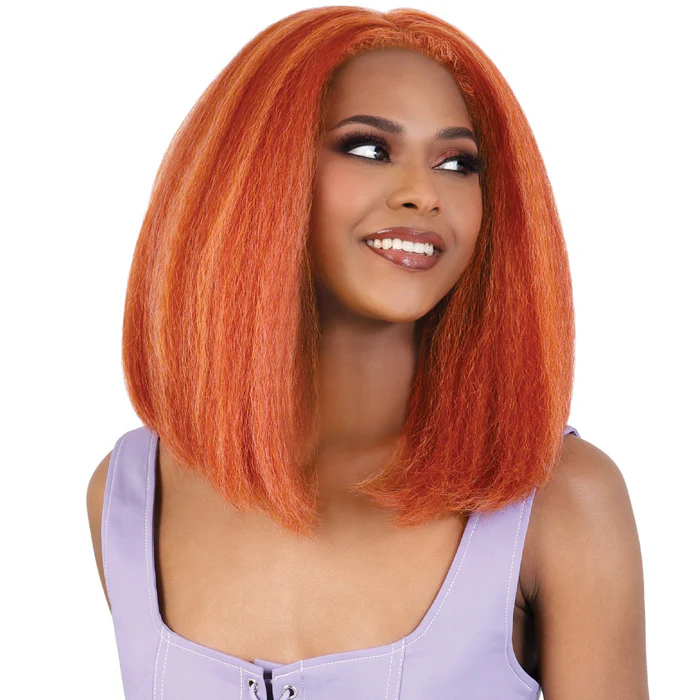 Motown Tress Glam Touch Lace Glueless Human Hair Blend HD 13x4 Lace Front Wig- HBL 134ZOA - Image 2