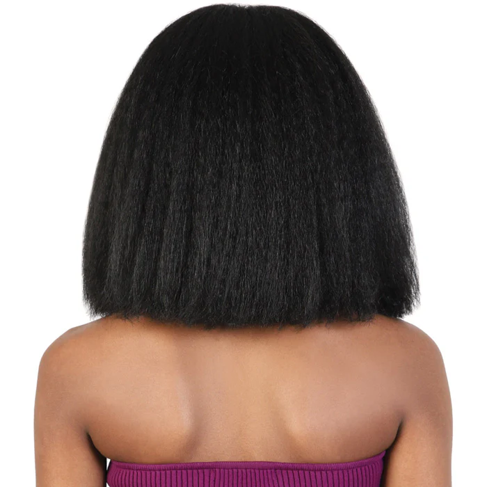 Motown Tress Glam Touch Lace Glueless Human Hair Blend HD Lace Deep Part WIG - HBL.POPO - Image 7