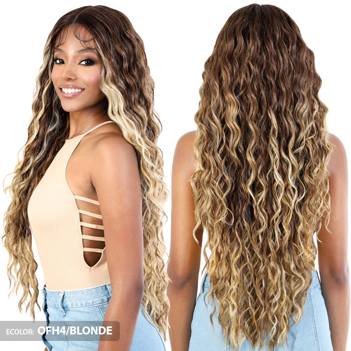 Motown Tress Glueless 13x7 HD Invisible Fake Scalp Lace Front Wig - LS137.SAMI - Image 2