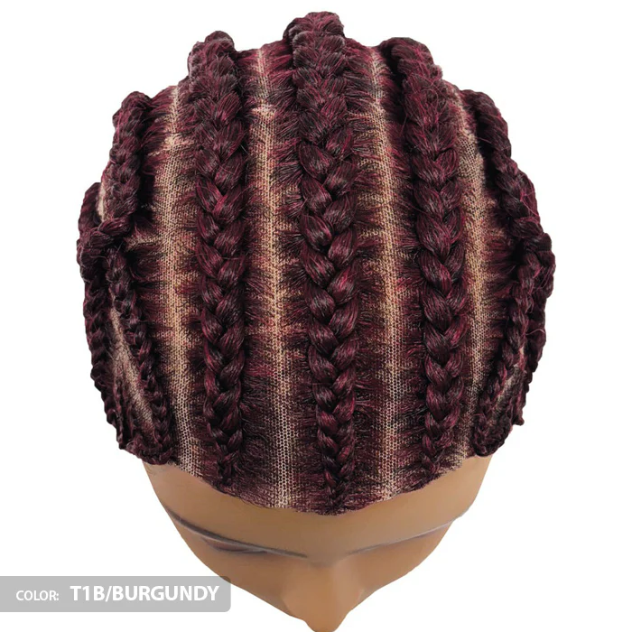 Motown Tress Glueless Hand-Braided HD Whole Lace Wig - WLB.HEART2 - Image 3