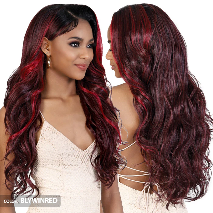 Motown Tress Glueless HD 13x4 Lace Front Wig - LUHD2.ROSE - Image 3