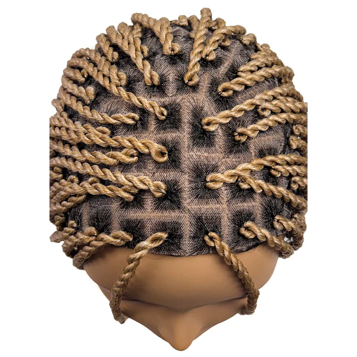 Motown Tress Glueless HD Hand-Braided Full Lace Wig - SUPER LONG SENEGAL TWIST SQUARE TOP - WLBII.SN36 - Image 5