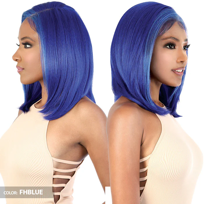 Motown Tress HD 13x7 Fake Scalp Lace Front Wig - LS137.BLUE - Image 3