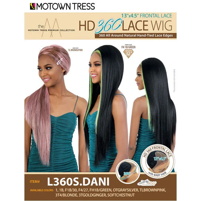 Motown Tress HD 360 Lace 13x4.5 Deep Part Lace Front Wig - L360S.DANI - Image 7