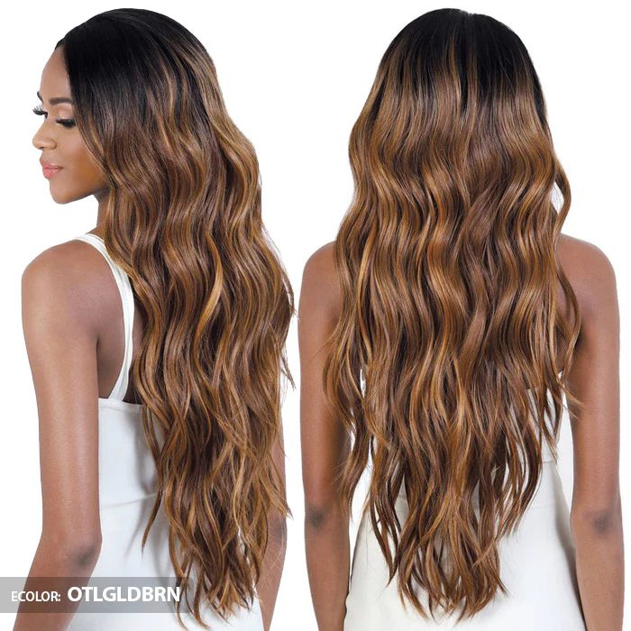 Motown Tress HD Invisible 13x7 Sheer Lace Front Wig - L137.MOCHA - Image 3