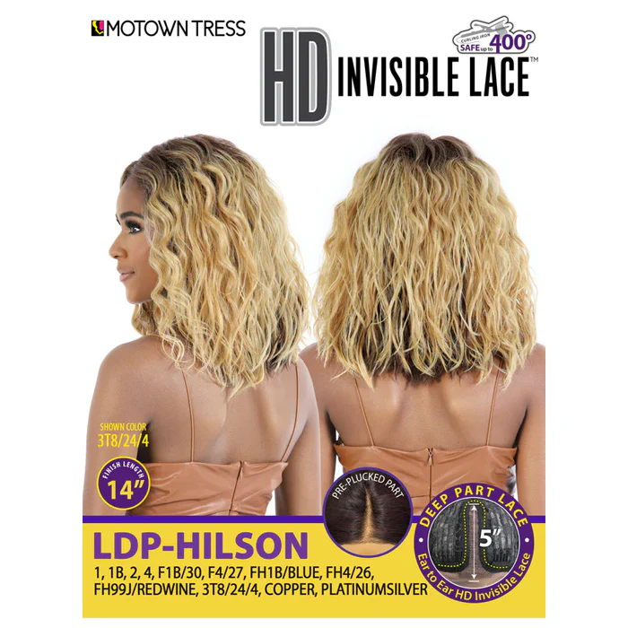 Motown Tress HD Invisible Lace 5" Deep Part Lace Wig - LDP-HILSON - Image 6
