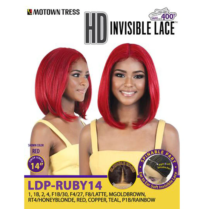 Motown Tress HD Invisible Lace Deep Part Wig - LDP-RUBY14 - Image 5