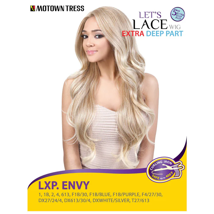 Motown Tress Let's Lace Extra Deep Part Wig - LXP. ENVY - Image 4