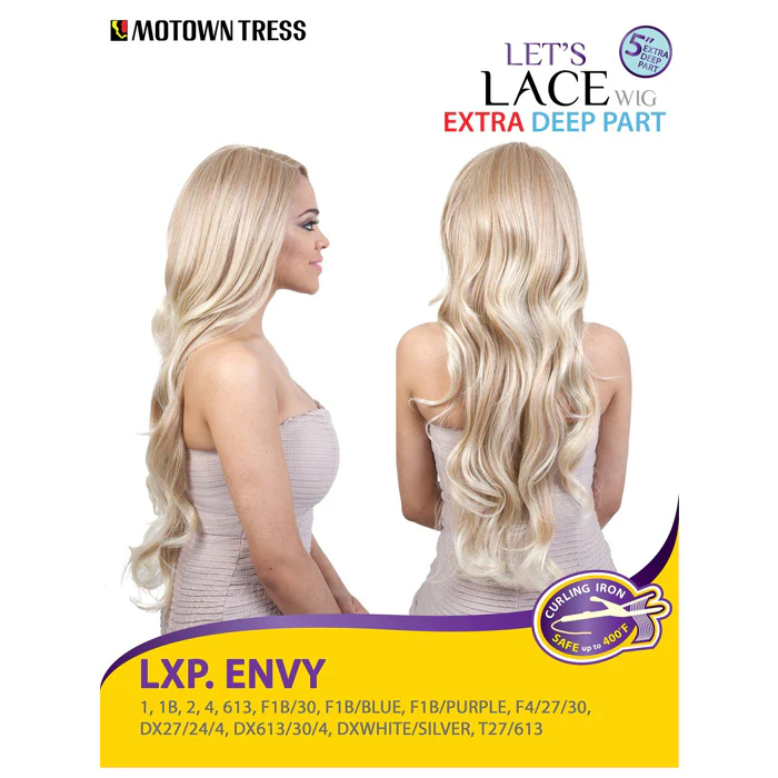 Motown Tress Let's Lace Extra Deep Part Wig - LXP. ENVY - Image 5