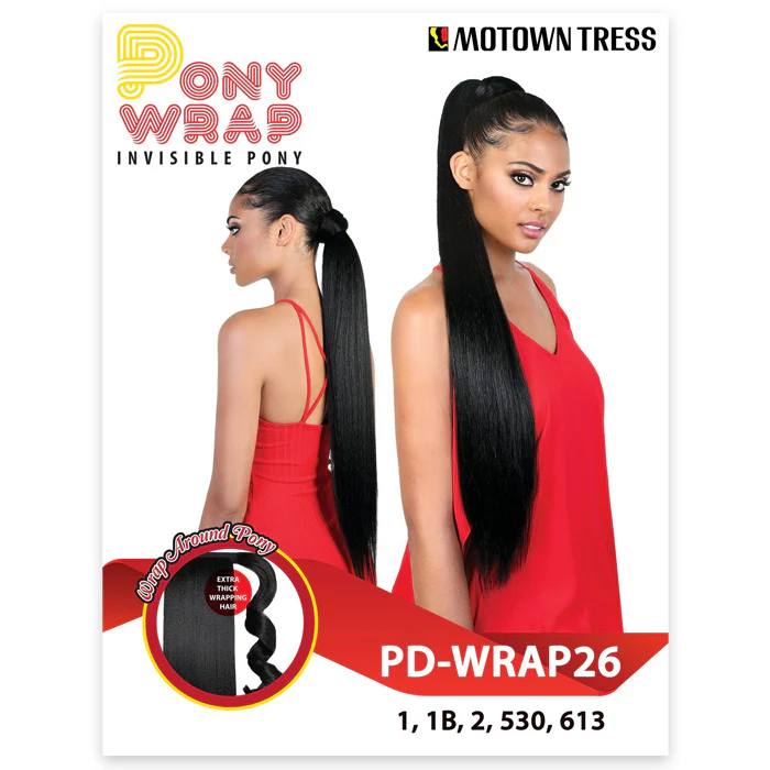 Motown Tress Pony Wrap Invisible Pony - PD WRAP 26" - Image 3