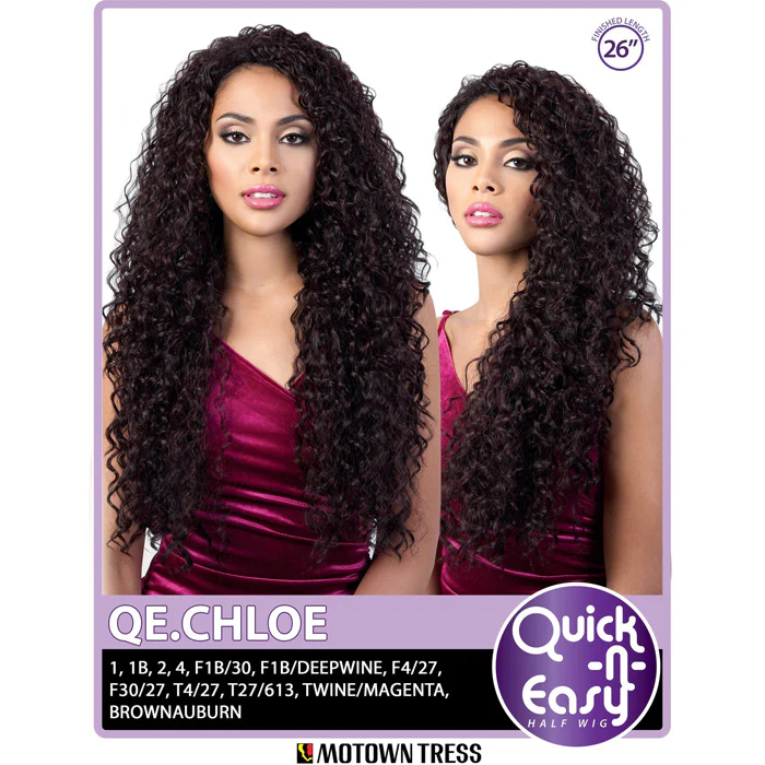 Motown Tress Quick n Easy Half Wig - QE.CHLOE - Image 5