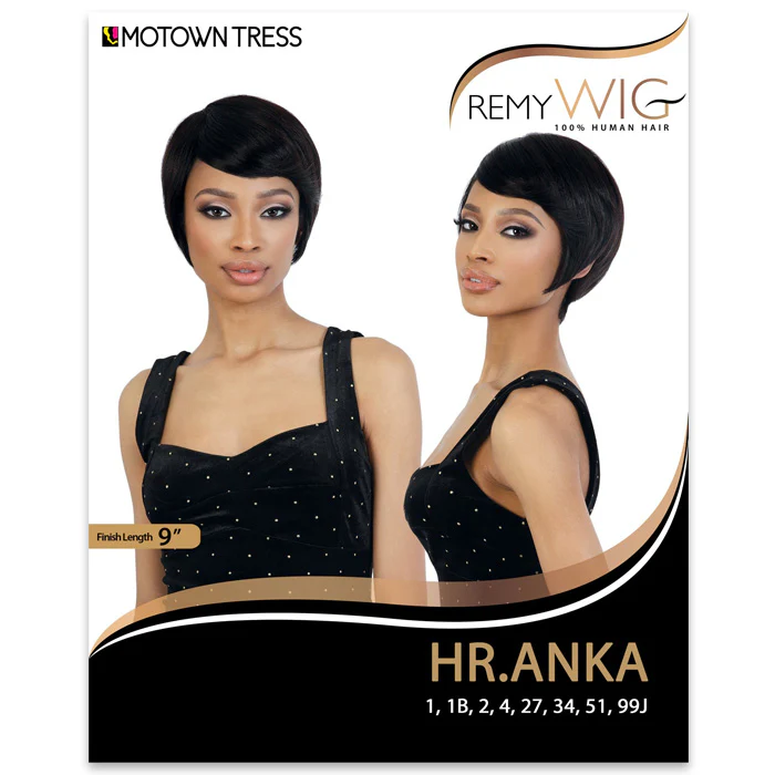 Motown Tress Remy Wig 100% Human Hair Wig - HR ANKA - Image 6