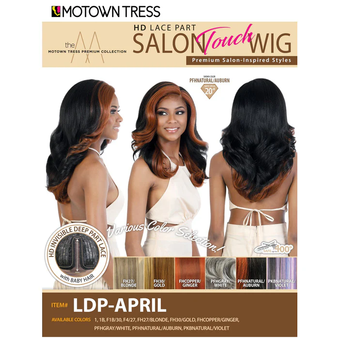 Motown Tress Salon Touch 5" Deep Part HD Lace Wig - LDP-APRIL - Image 6