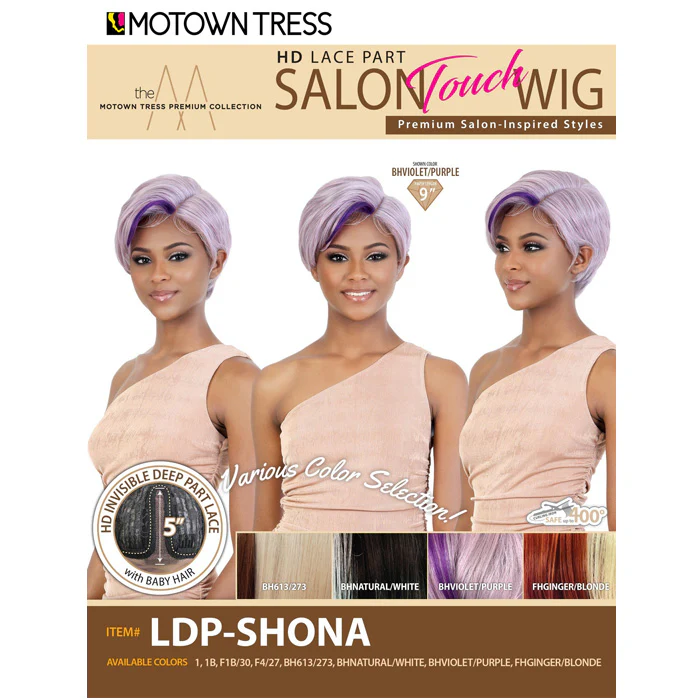 Motown Tress Salon Touch 5" Deep Part HD Lace Wig - LDP SHONA - Image 5