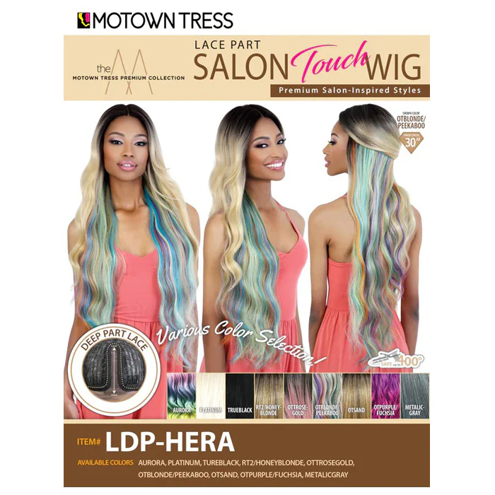 Motown Tress Salon Touch Deep Part Lace Front Wig - LDP-HERA - Image 10