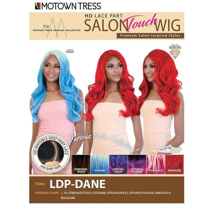 Motown Tress Salon Touch HD Lace Part Wig - LDP-DANE - Image 4