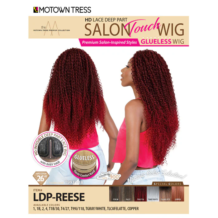 Motown Tress Salon Touch Wig Glueless HD Lace Part Wig - LDP-REESE - Image 5