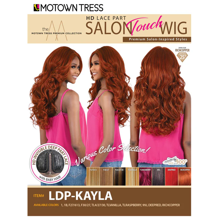 Motown Tress Salon Touch Wig HD Lace Part Wig - LDP-KAYLA - Image 7
