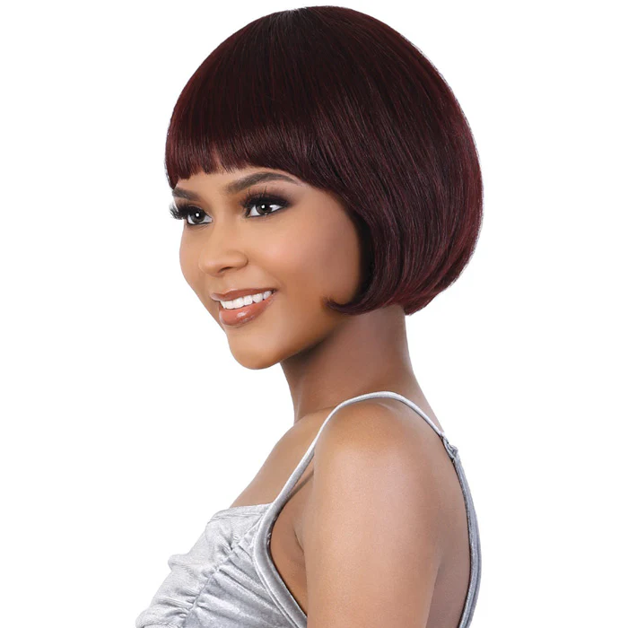 Motown Tress Silver Gray Hair Collection 100% Human Hair Full Wig - SH PERRI - Image 2