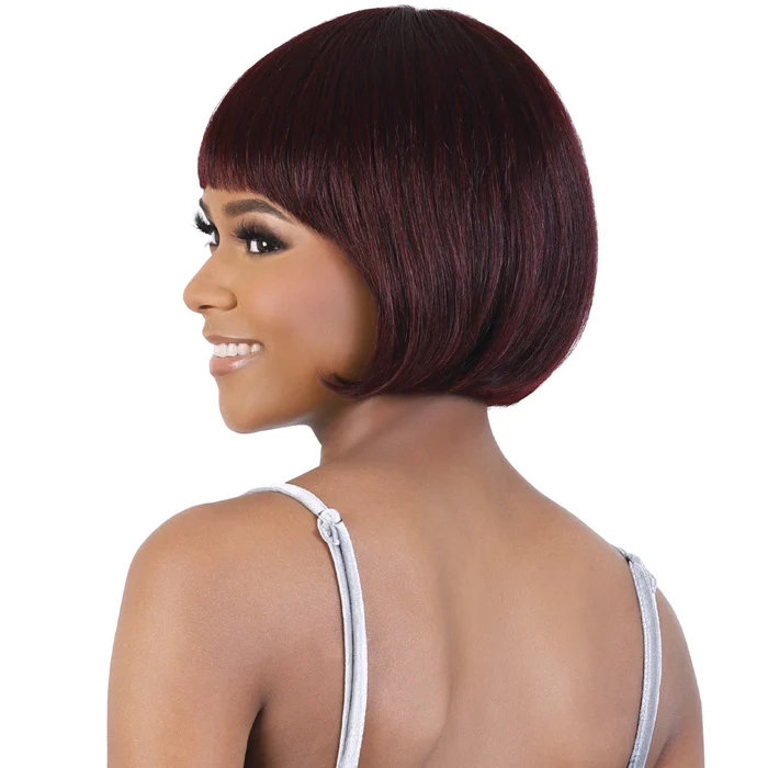 Motown Tress Silver Gray Hair Collection 100% Human Hair Full Wig - SH PERRI - Image 3