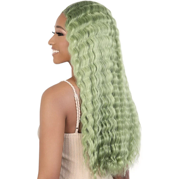 Motown Tress Swiss Lace Deep Part Front Wig - LDP-CRIMP7 - Image 3