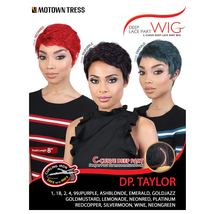 Motown Tress Curved C-Deep Lace Part Wig - DP.TAYLOR - Image 8