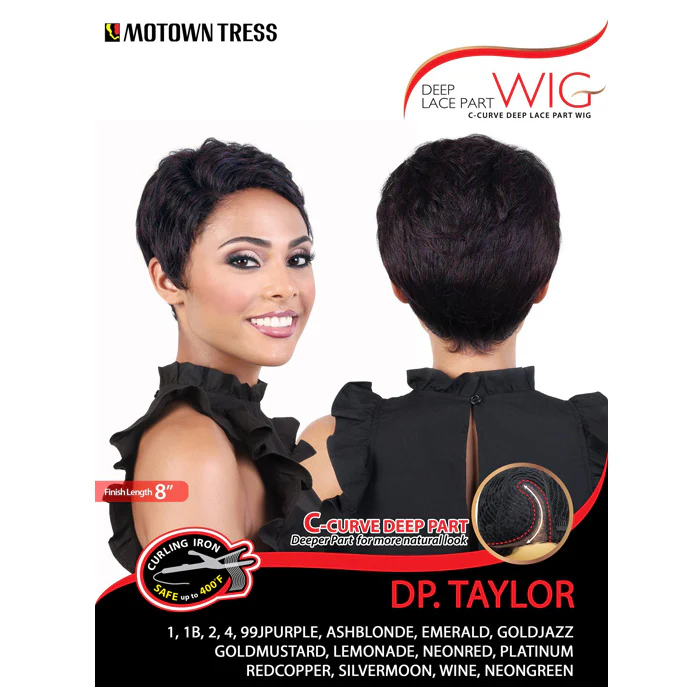 Motown Tress Curved C-Deep Lace Part Wig - DP.TAYLOR - Image 9