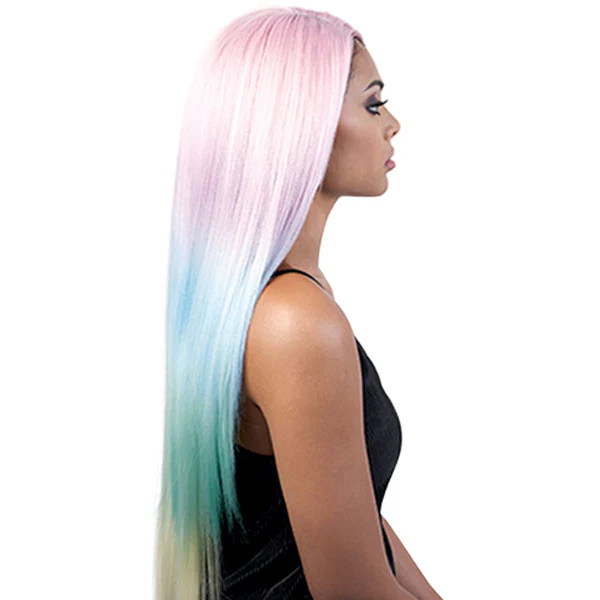 Motown Tress Unicorn Hair Lace Front Wig - L.SORBET - Image 3