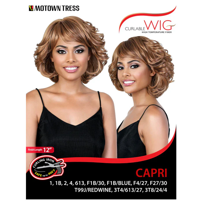 Motown Tress Curlable Full Wig - CAPRI - Image 6