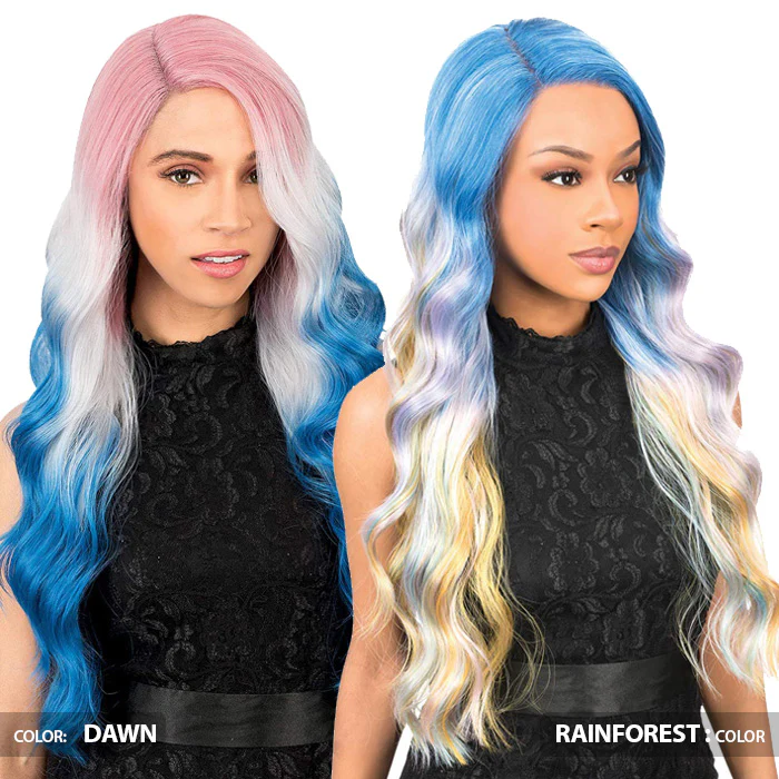 New Born Free Magic Lace Prism 5.5" Deep Part Lace Wig - MLP 52 - Image 3