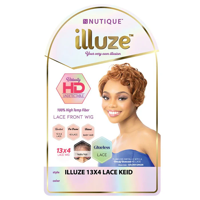 Nutique Illuze Glueless 13X4 HD Lace Front Wig - KEID - Image 4
