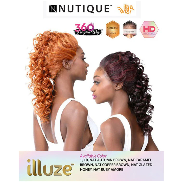 Nutique Illuze Glueless 360 Ponytail HD Lace Wig - ZANIYA - Image 4