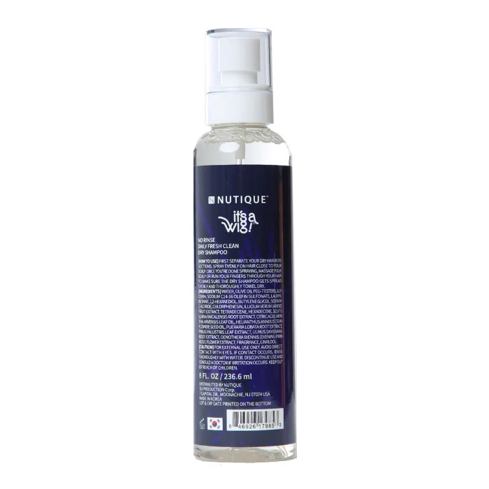 Nutique No Rinse Daily Fresh Clean - DRY SHAMPOO 8 OZ - Image 2