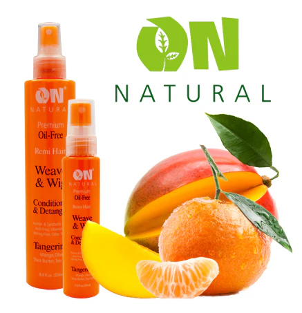 ON Natural Weave & Wig Tangerine Curl Defining Conditioner & Detangler 2 oz / 8 oz