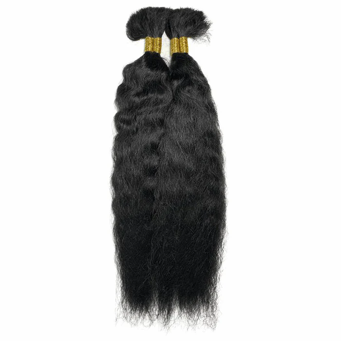Onyx 100% Human Hair Braids - SUPER WAVE BULK 16"/18"