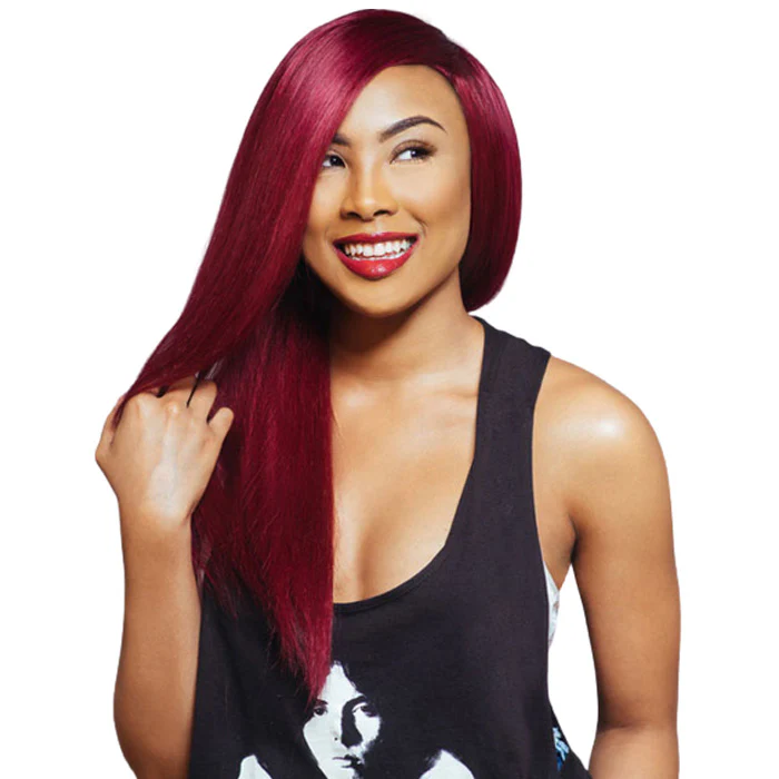 Onyx 100% Human Hair Weave - NATURAL ESSENCE YAKI 10-18"(Machine-Tied) - Image 3