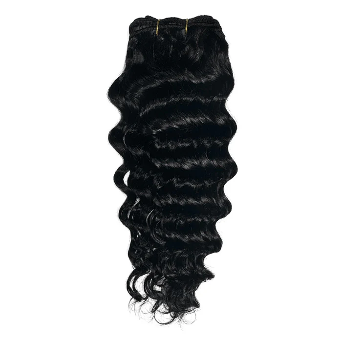 Onyx 100% Human Hair Weave - DEEP WAVE 10-18"(Machine-Tied) - Image 3