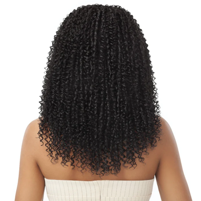 Outre 100% Human Hair Blend U Part Cap Leave Out Wig - PASSION COILS 20 - Image 4