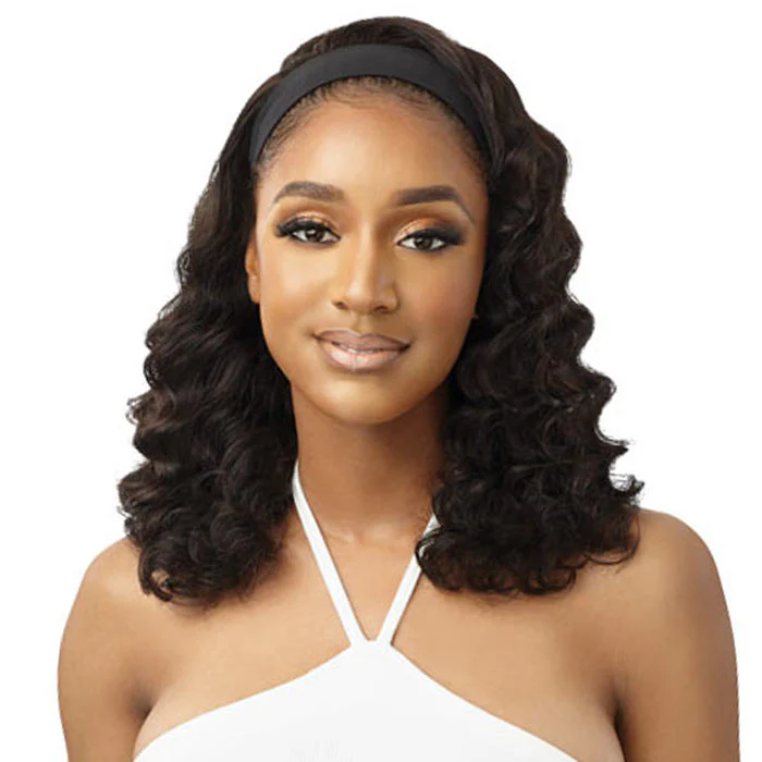 Outre 100% Unprocessed Human Hair Headband Wig - BODY CURL 16 - Image 2