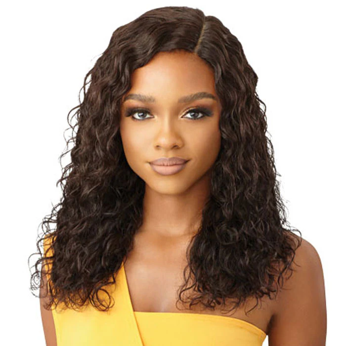 Outre 100% Unprocessed Human Hair Lace Part Wig - DEEP CURL 20 - Image 3