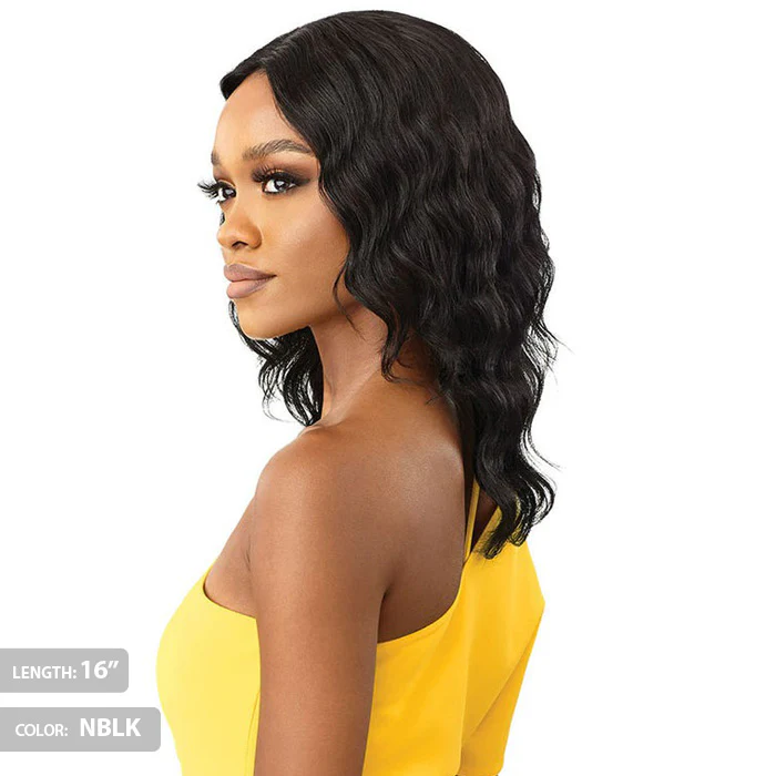 Outre 100% Unprocessed Human Hair Lace Part Wig - OCEAN BODY 16"/20" - Image 2