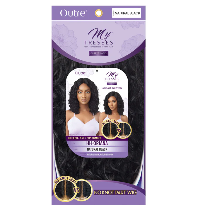 Outre Mytresses 100% Unprocessed Human Hair No Knot Part Wig - HH ORIANA - Image 4