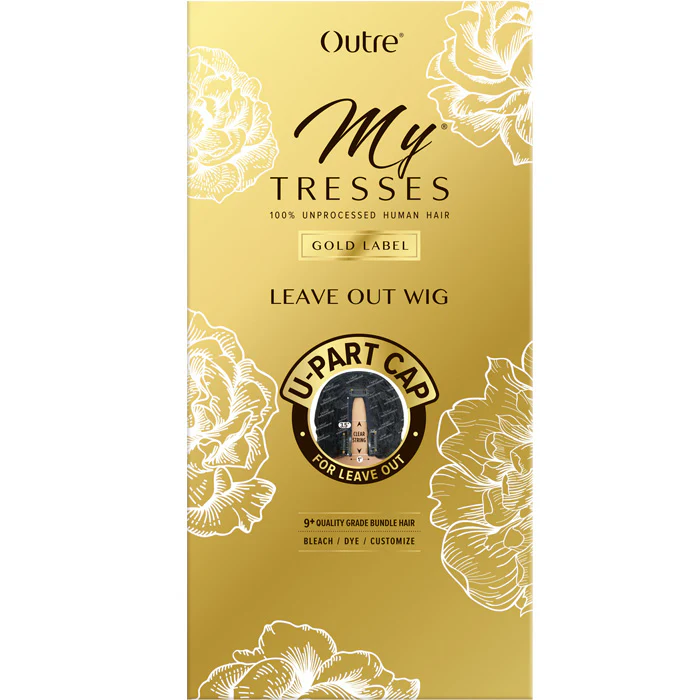 Outre 100% Unprocessed Human Hair U Part Leave Out Wig - DOMINICAN STRAIGHT 14 - Image 6