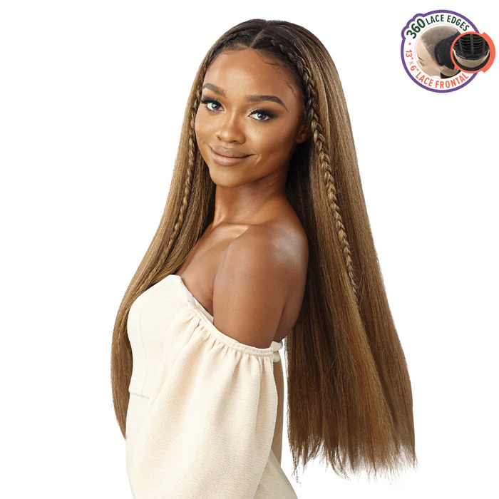 Outre 360 Frontal Lace 100% Human Hair Blend 13X6 HD Lace Front Wig - SUNNIVA - Image 2